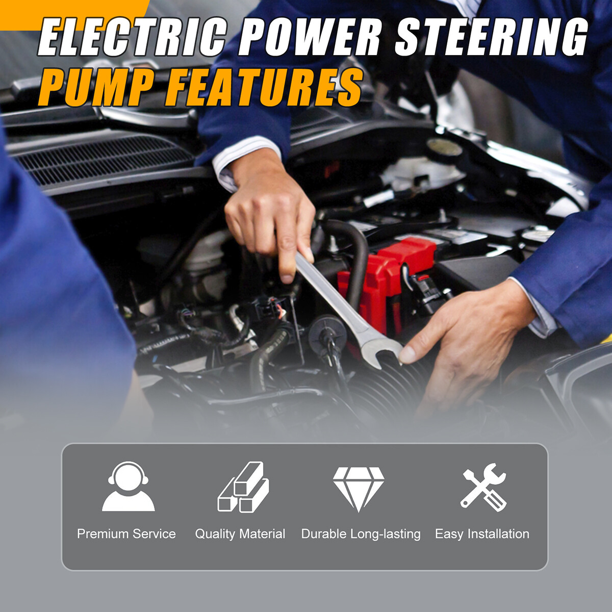 NEW 36050678 For 2005-2013 Volvo S40 V50 C30 C70 Electric Power Steering Pump