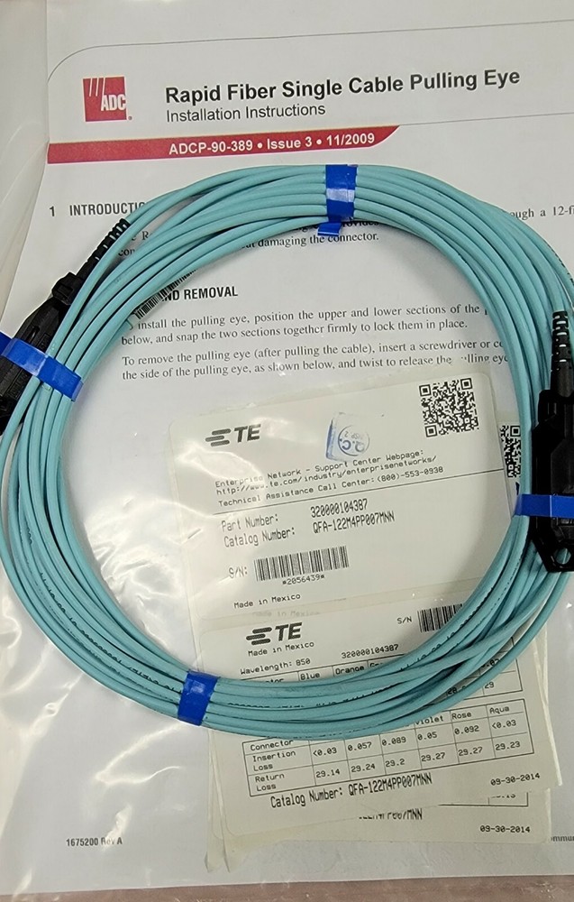 ADC rapid fiber single cable pulling eye