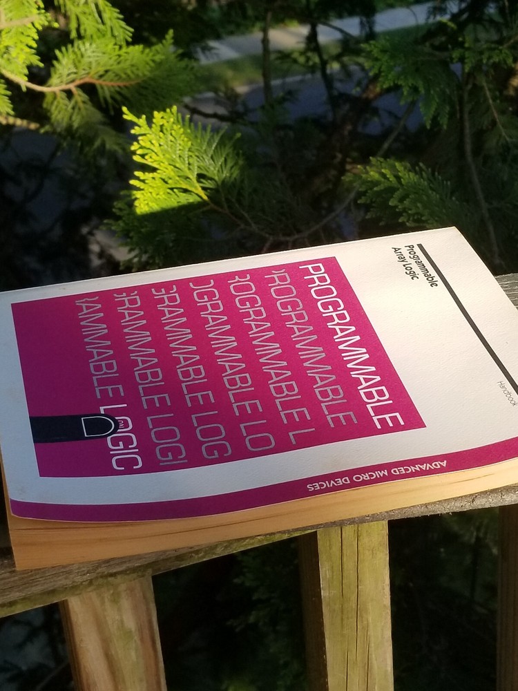 VINTAGE DATA BOOK ELECTRIC MANUAL PROGAMMABLE ARRAY LOGIC