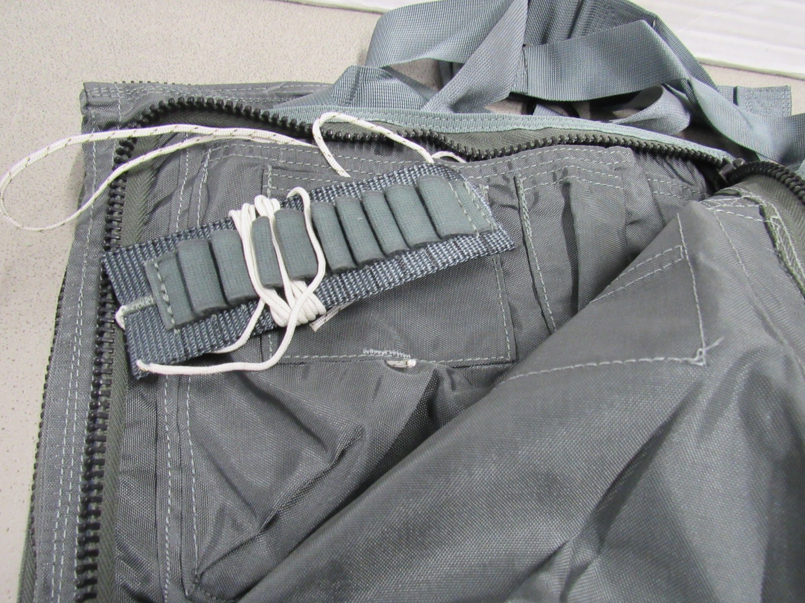 US Navy USMC Aircrew Pilot Survival Vest SV-2B w/ Holster & Knife Sheath NOS