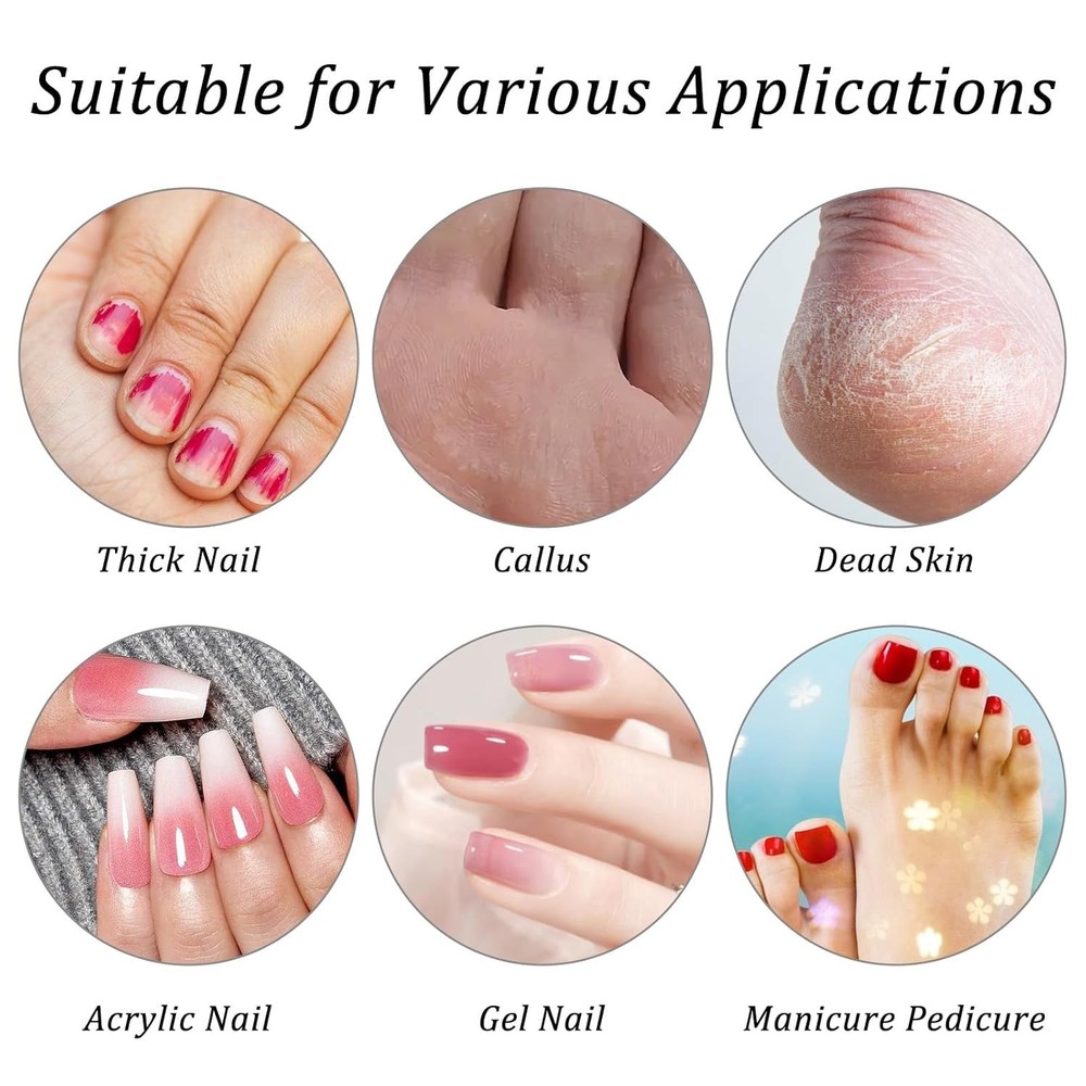 Medicool Zebra Mini Sanding Bands White 100 pcs - Medium Grit