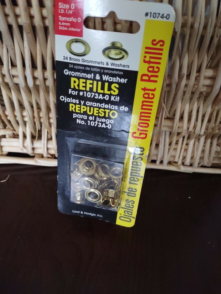 Grommet & Washer Refills Size 0
