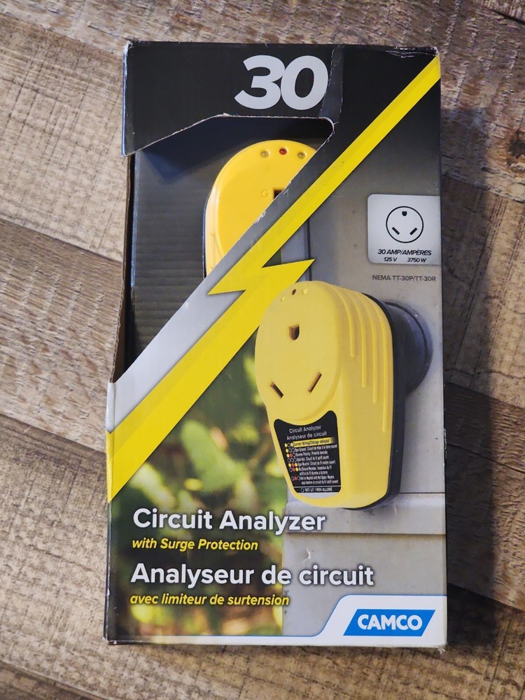 CAMCO 55310 30 Amp Power Defender Circuit Analyzer