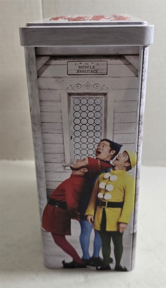 2003 ELF Will Ferrell Christmas Metal Tin EMPTY Lidded Storage Box