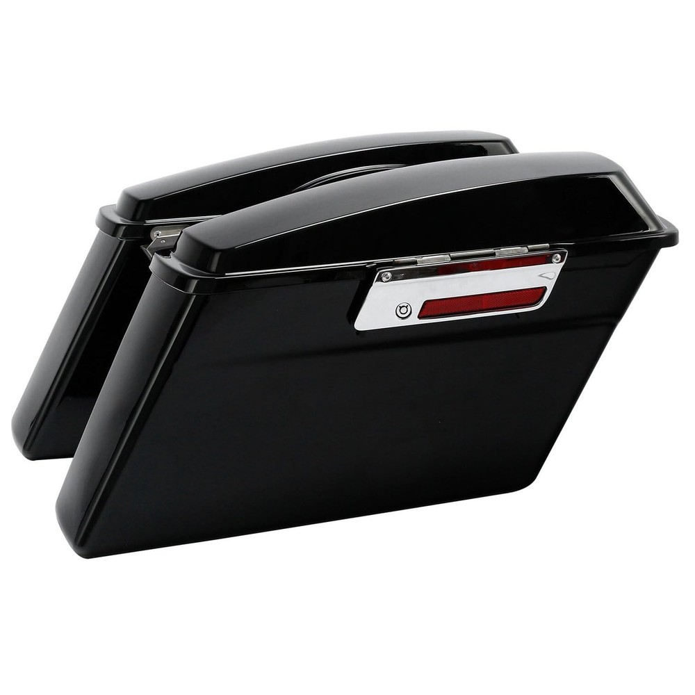 Black Hard Saddlebags Conversion Bracket ABS Plastic BHSCBFFHHS8