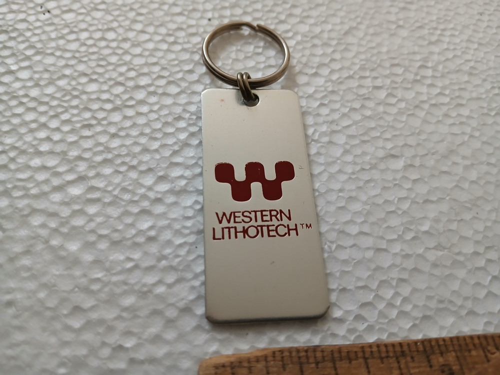 Western Lithotech Performance Plate Systems St. Louis MO KEYCHAIN