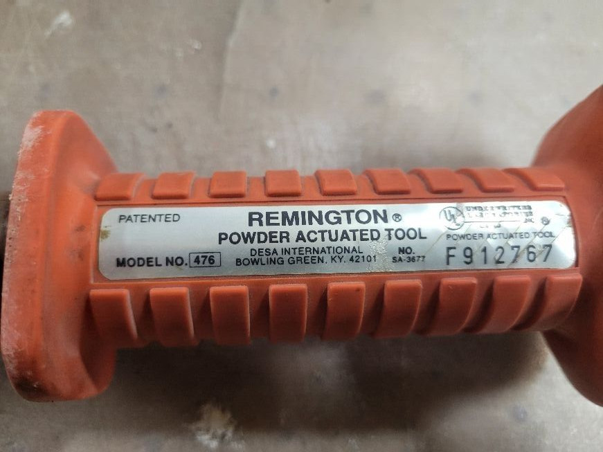 Remington Model 496 & 476 Powder Actuated Tool