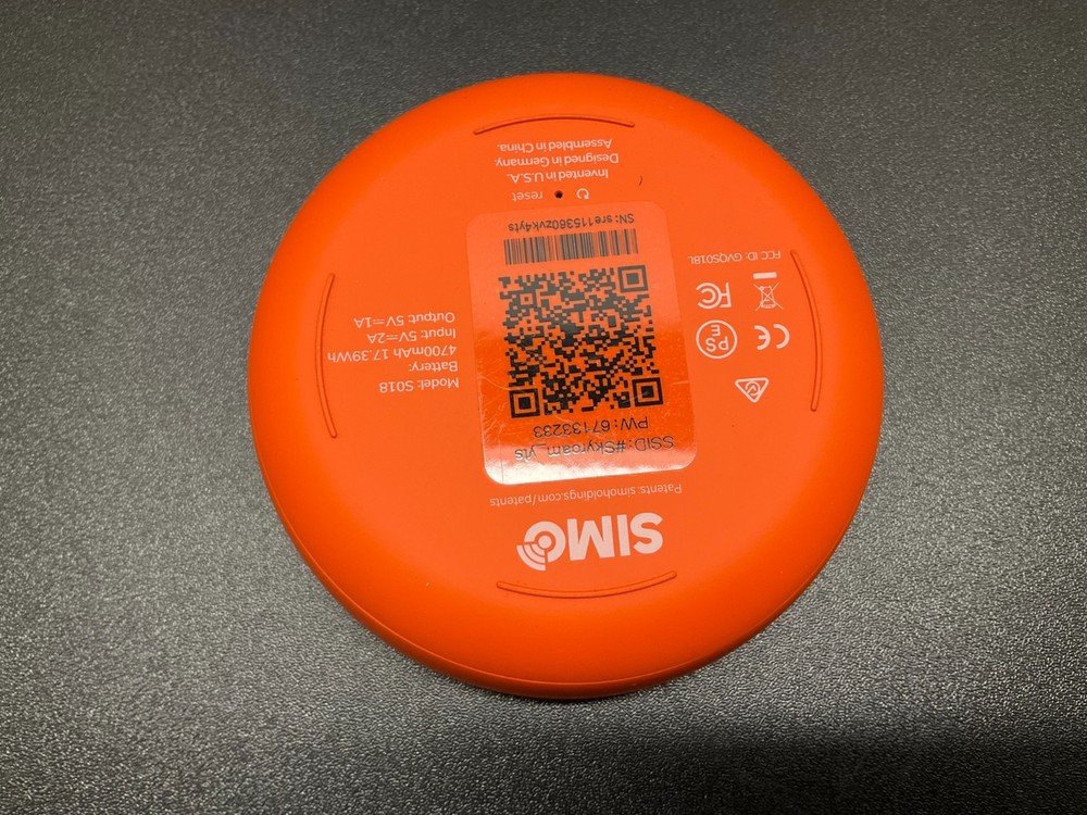 SIMO Solis Lite 4G LTE WiFi Mobile Hotspot
