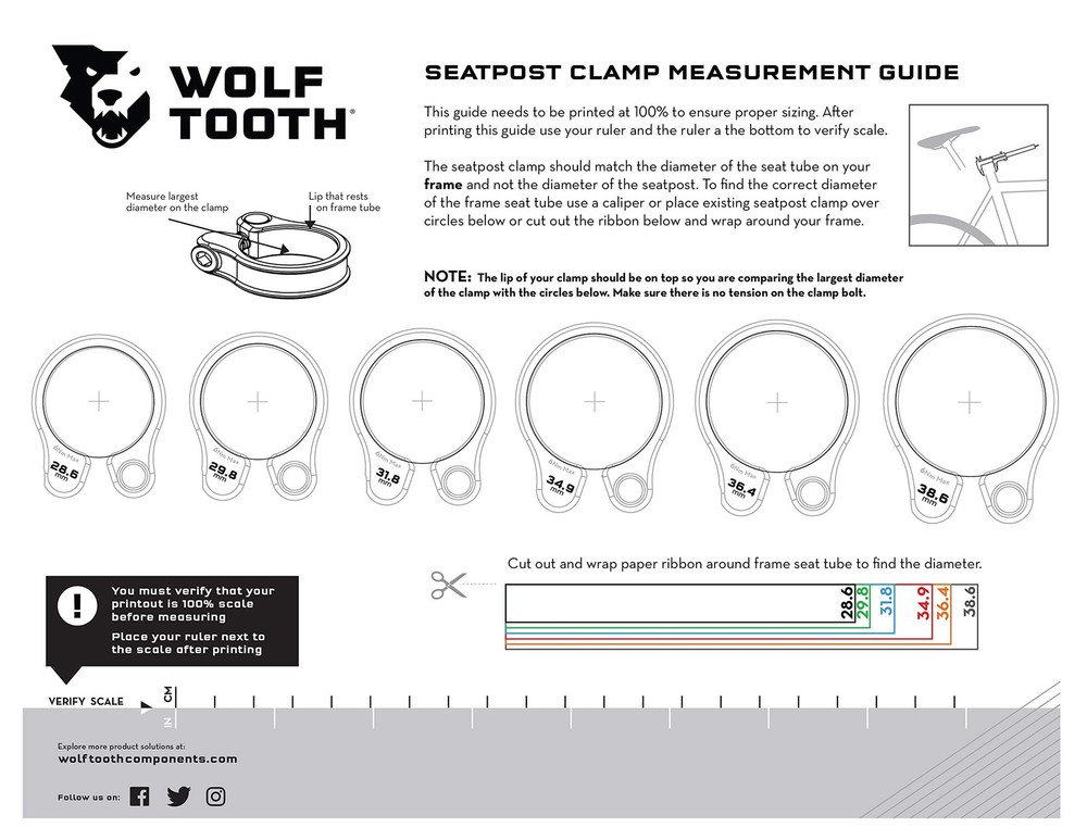 Wolf Tooth Precision-Machined Seatpost Clamp