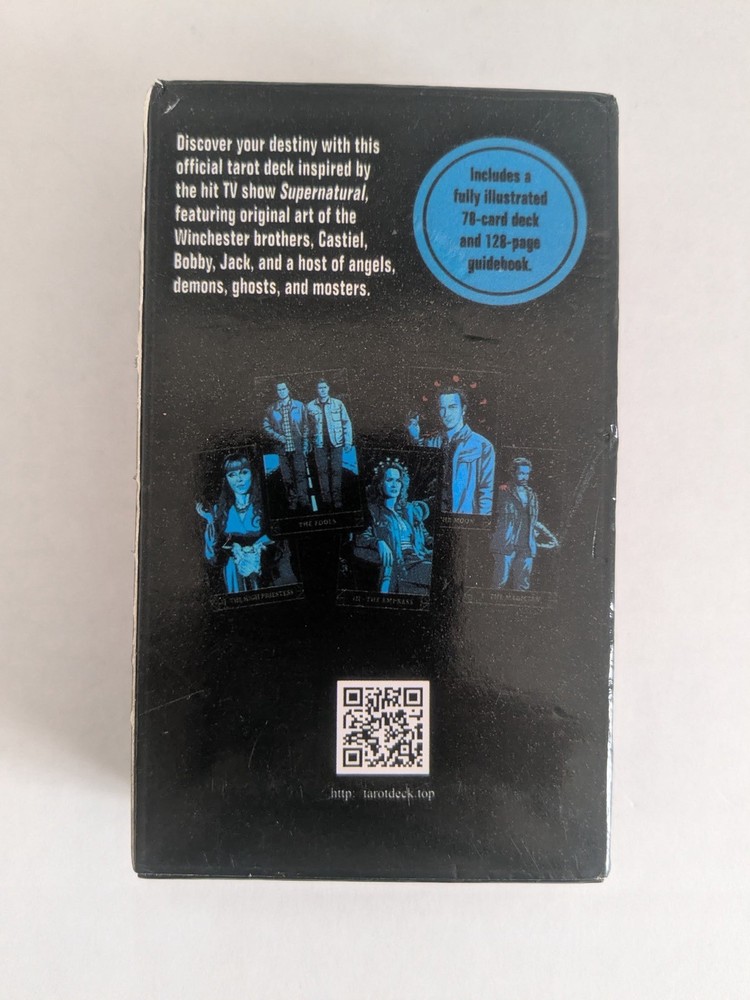 Supernatural Join The Hunt Tarot Card Deck