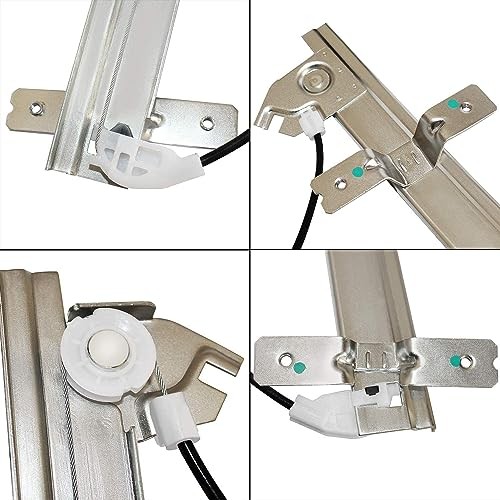 741-649 Front Drive Side Power Window Regulator Motor Assembly Compatible for