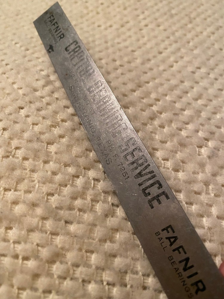 Vintage Machining Ruler