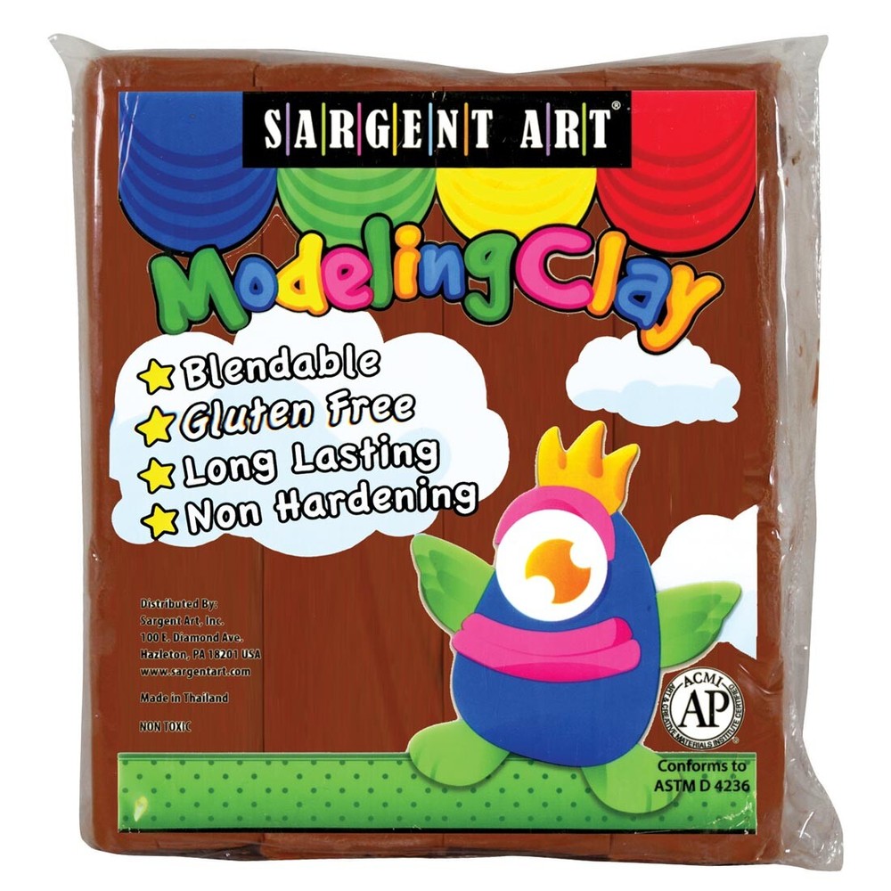 Sargent Art Modeling Clay Terra Cotta