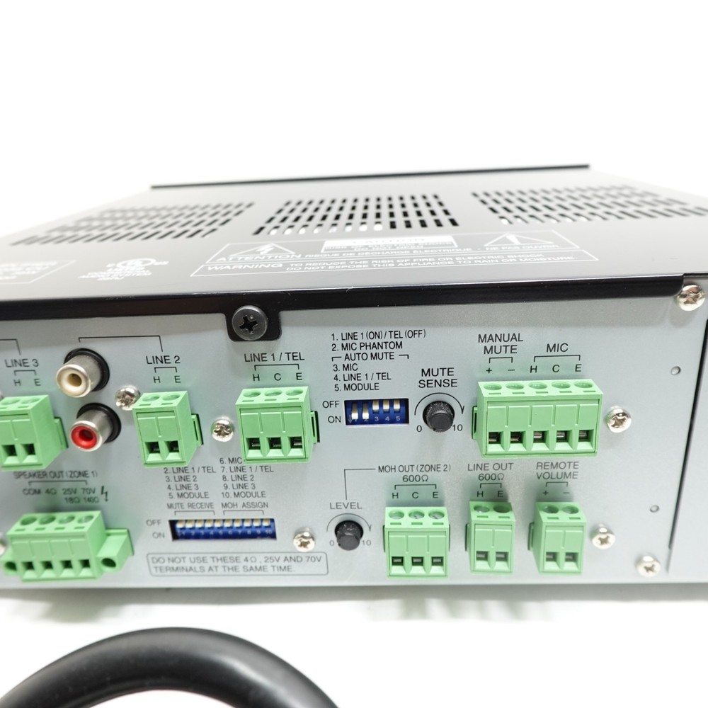 TOA Electronics BG-2035 Mixer Amplifier 35w