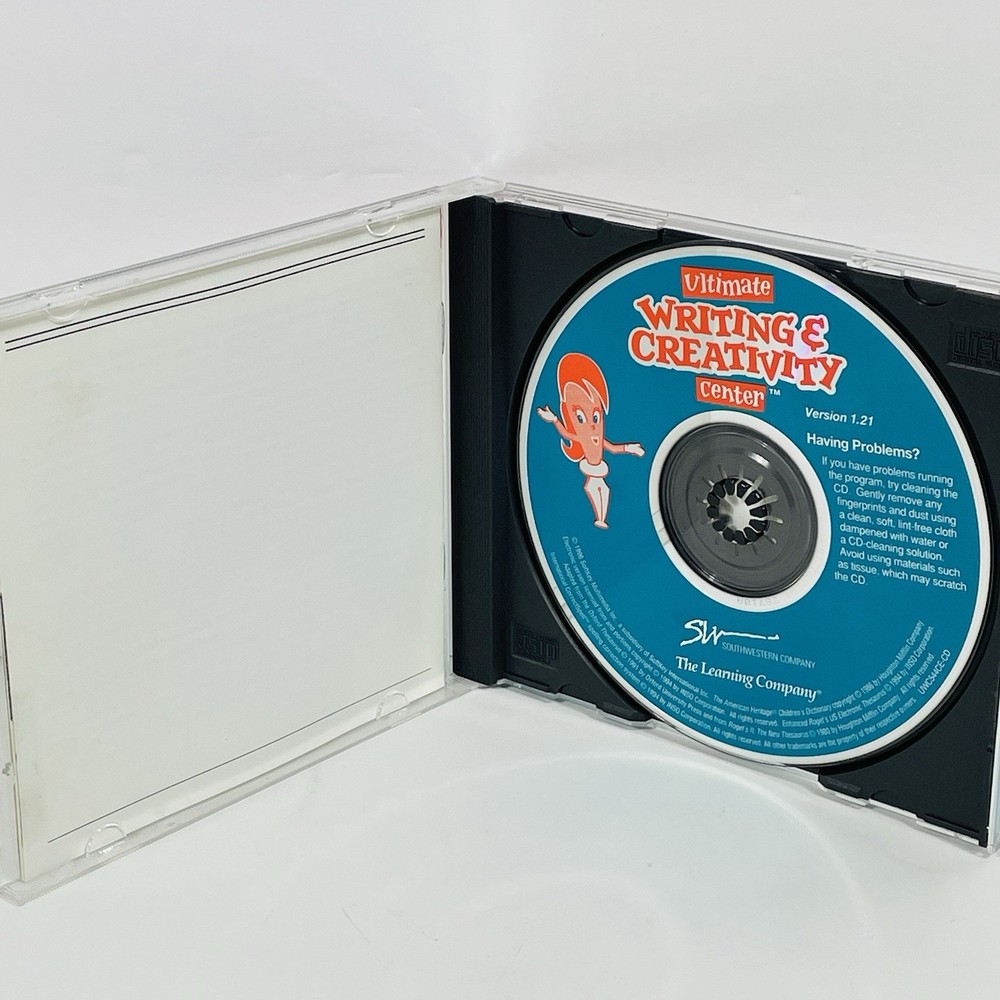 Ultimate Writing and Creativity Center Software PC CD-ROM Activities For Kids
