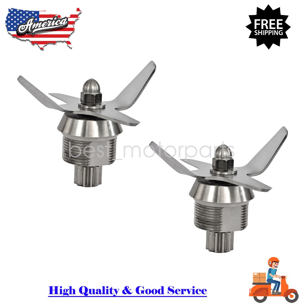 2Pcs For Waring Blade Assembly MX Series Blender MX1000XTX MX1500XTXP MX1200XT