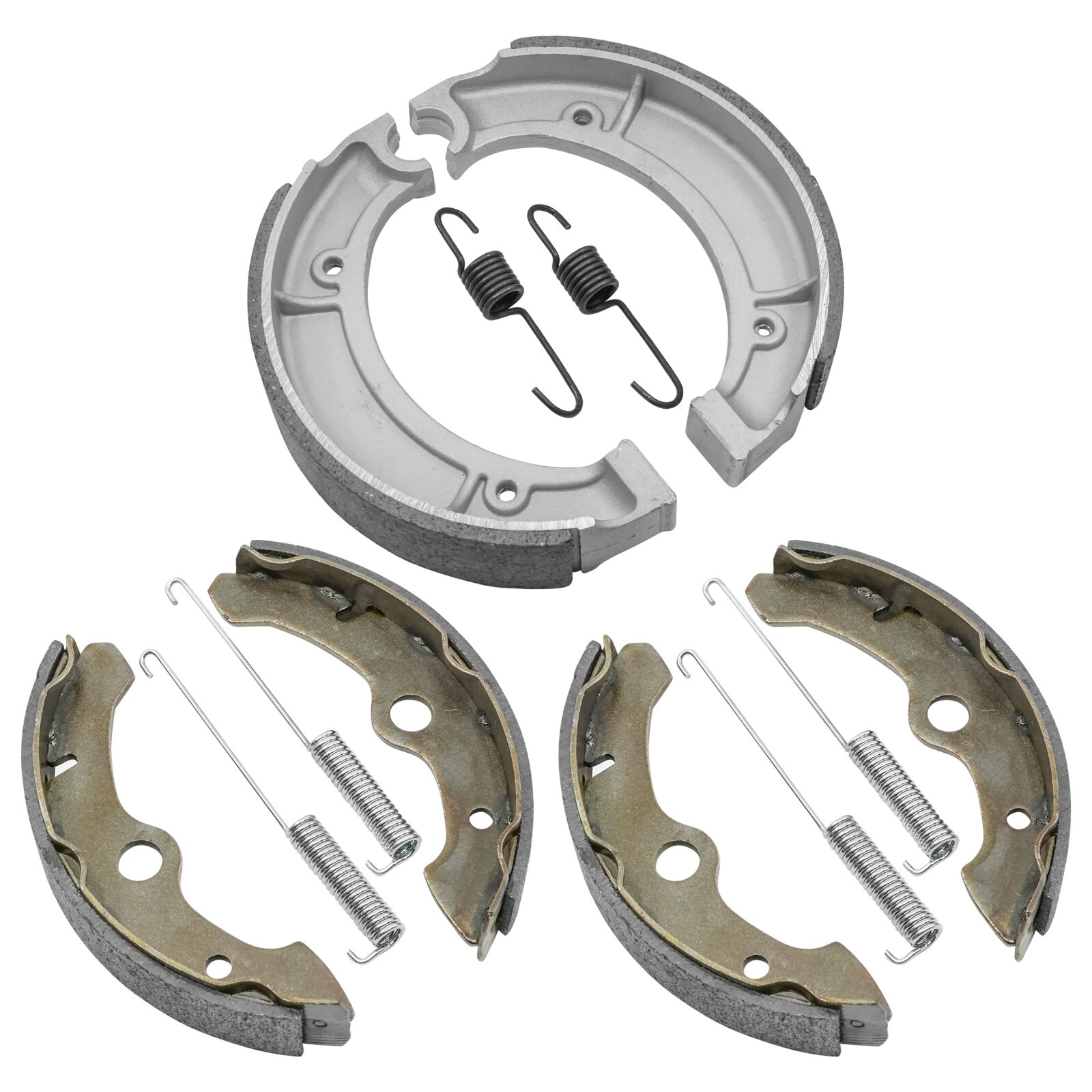 Front & Rear Brake Shoes for Yamaha Kodiak 400 YFM400FW 1993 1994 95 96 97 1998