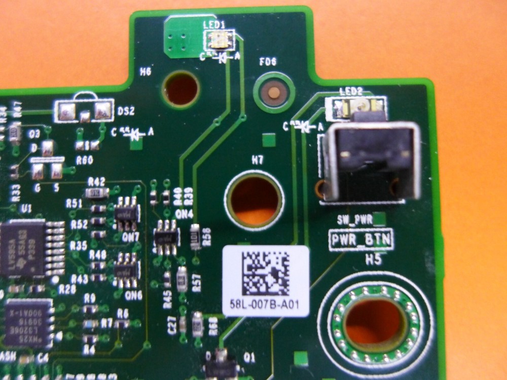 Genuine Dell Poweredge Emc R Control Panel X9W4W