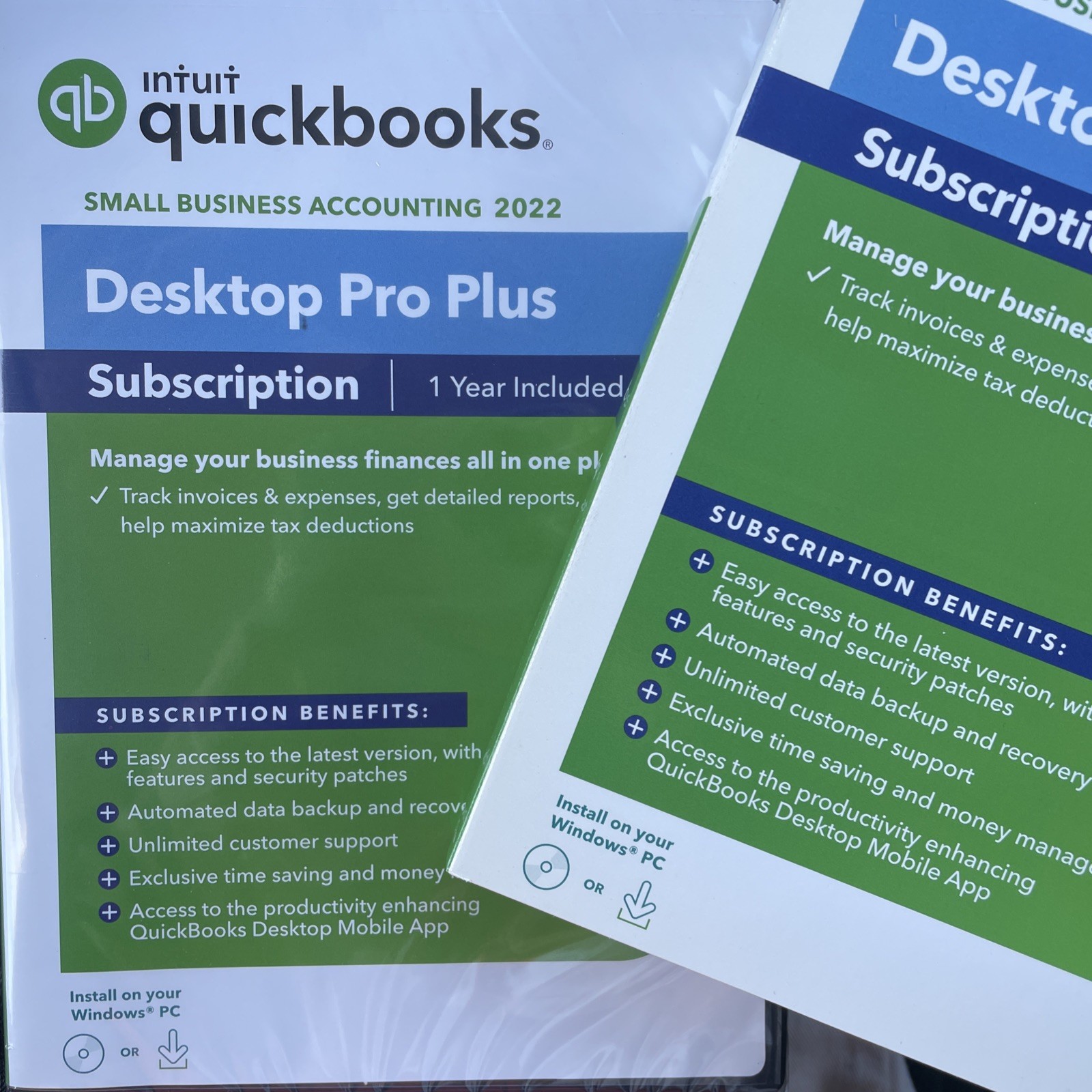 SEALED Intuit Quickbooks Desktop Pro Plus Small Business Accounting 2022