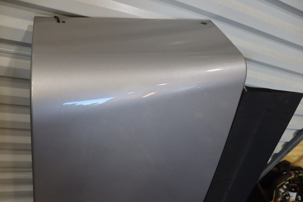 2018-2023 PETERBILT 579 LEFT UPPER CAB EXTENDER FAIRING SKIRT PANEL SILVER OEM
