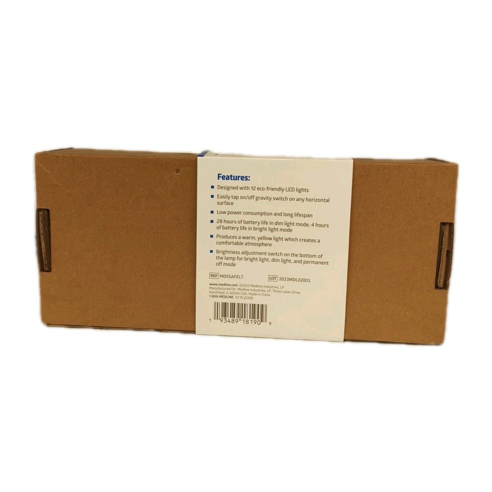 Medline Safety Light Gravity Sensor On/Off Switch