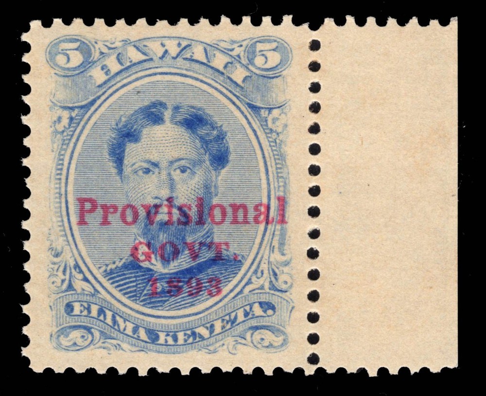 MOMEN: HAWAII US STAMPS #59 MINT OG NH XF-SUP JUMBO LOT #97675*