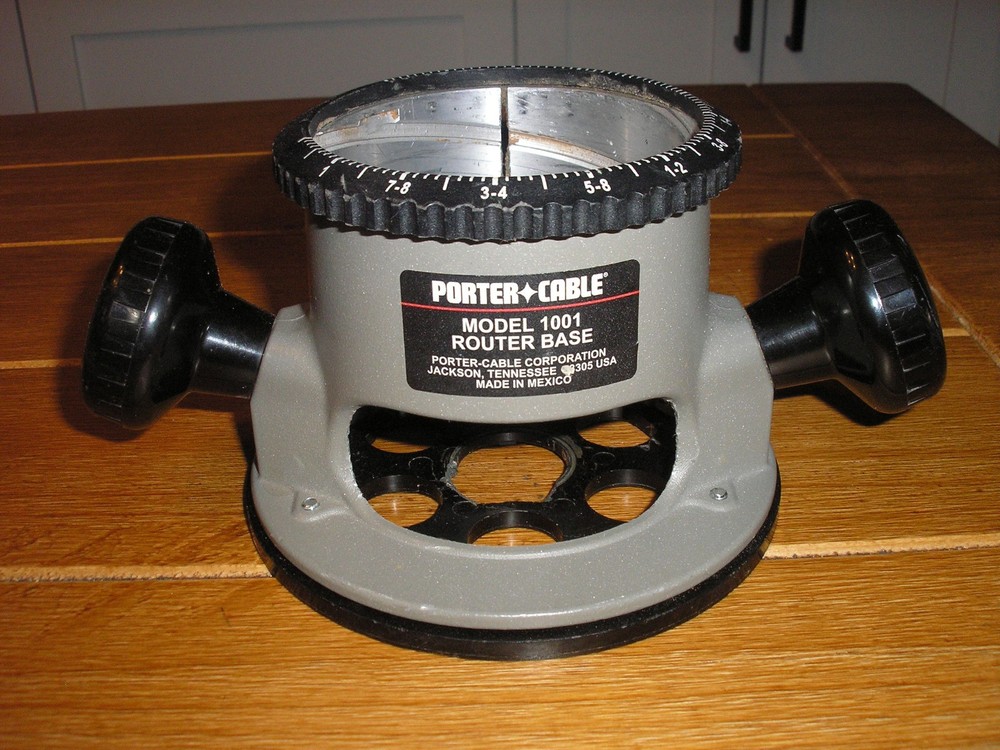 Porter Cable Fixed Router Base 1001- Complete