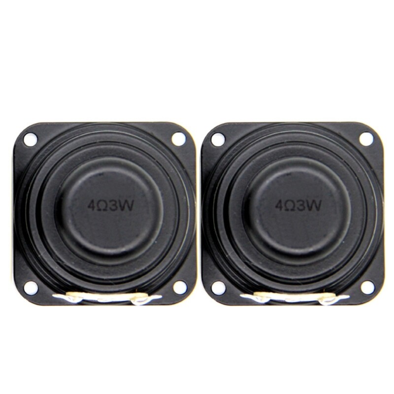 Powerful Compact 40mm Internal Speaker 4Ohm 3W for Multimedias Device