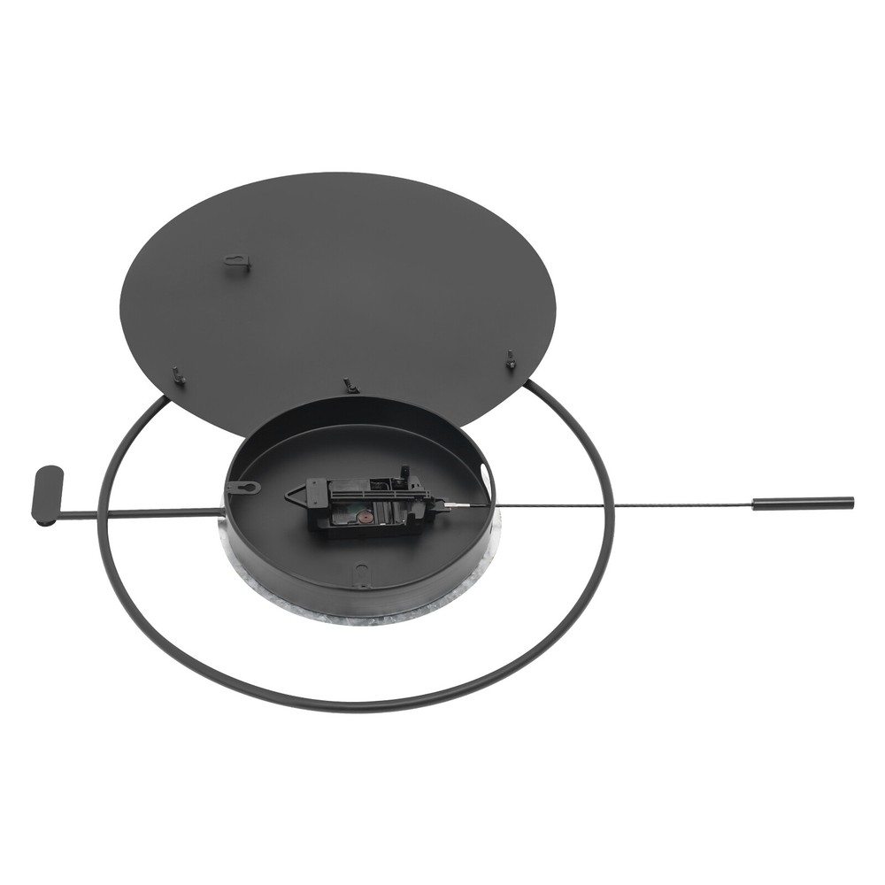 Modern Wall Clock, Wall Clock with Pendulum, Large Modern Wall Clock