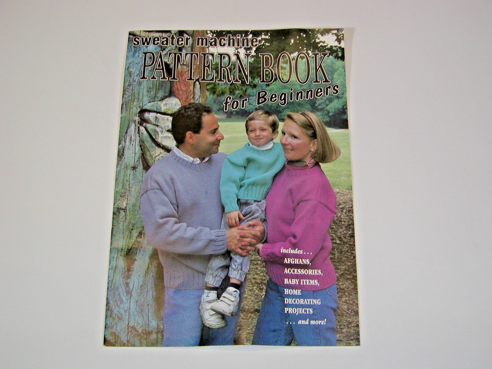 BOND INCREDIBLE SWEATER MACHINE INSTRUCTIONS MANUAL & PATTERN BOOK