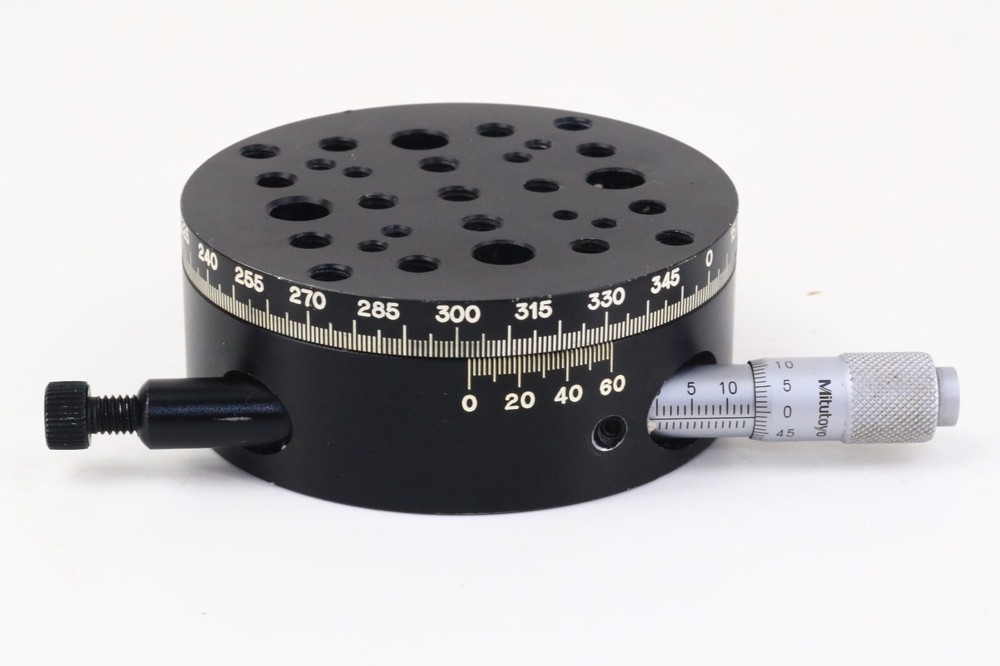 ONSET Φ80MM PRECISION STAGE ROTATION PLATFORM - 0.01MM CENTIMETER CHUCK