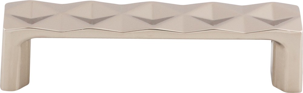 Top Knobs TK561PN Quilted Pull 3 3/4" (c-c) Polished Nickel