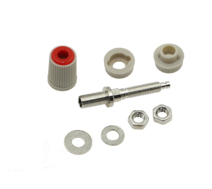 10Pcs M5 Type High Current 4mm Female Banana Jack Socket Test Binding Post