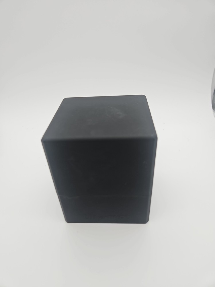 Ultra Pro E-15585 Satin Cube Deck Box-Jet Black