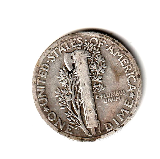 1924 VG Mercury Dime