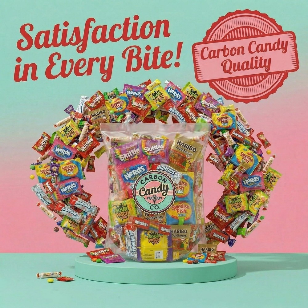 Bulk Candy Variety Pack - 5 lb Candy Individually Wrapped - Assorted Mix - Lo...