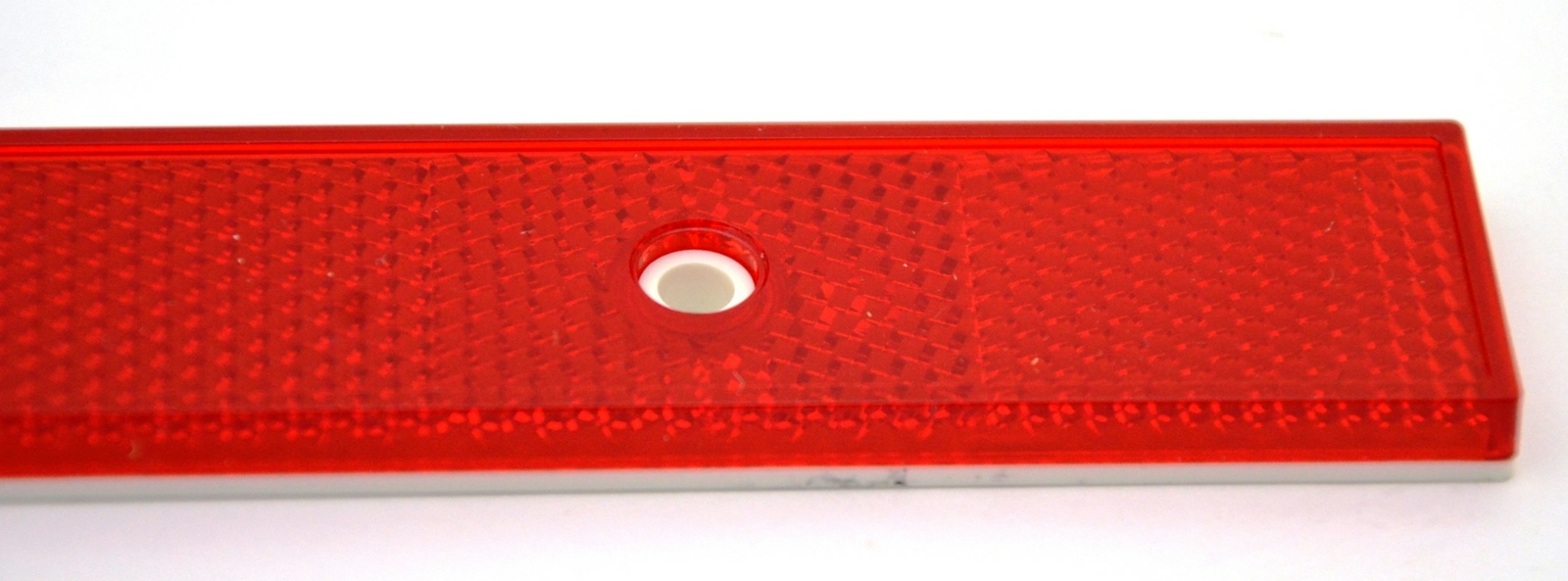 GG Reflectors Red 12" Long, 1" Wide 2 Screw Holes or Tape Mount #80866 Pair