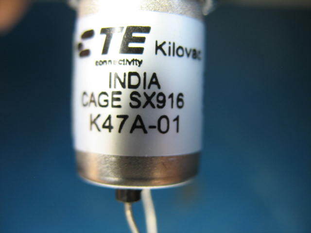 Kilovac K47A-01 Vacuum High Voltage Relay