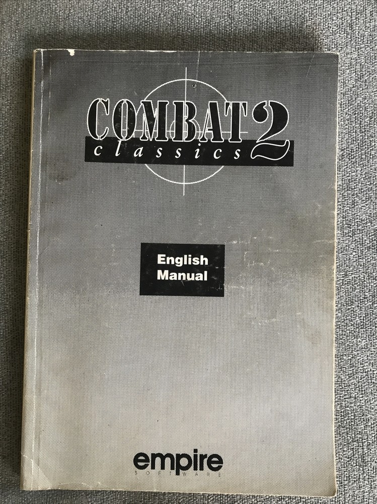 Combat 2 Classics Video Game Manual Atari Vintage