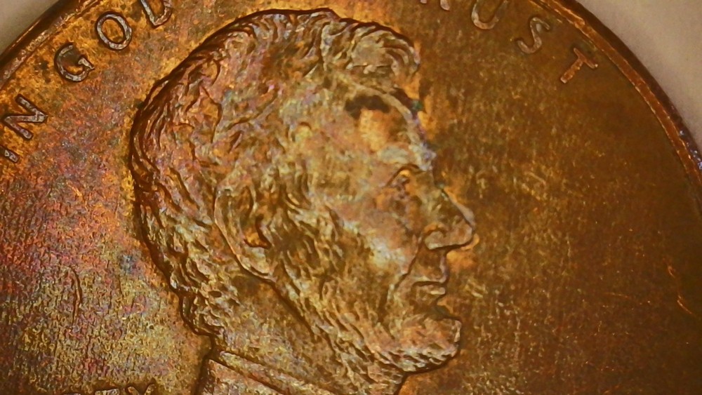 1997 "P" Lincoln Cent "Double Ear" FS -101 Error Rare