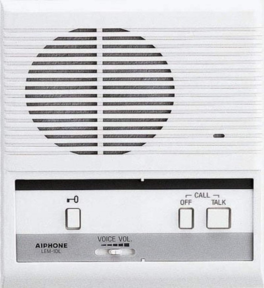 Aiphone LEM-1DL 1-Call Master Station with Door Release Intercom