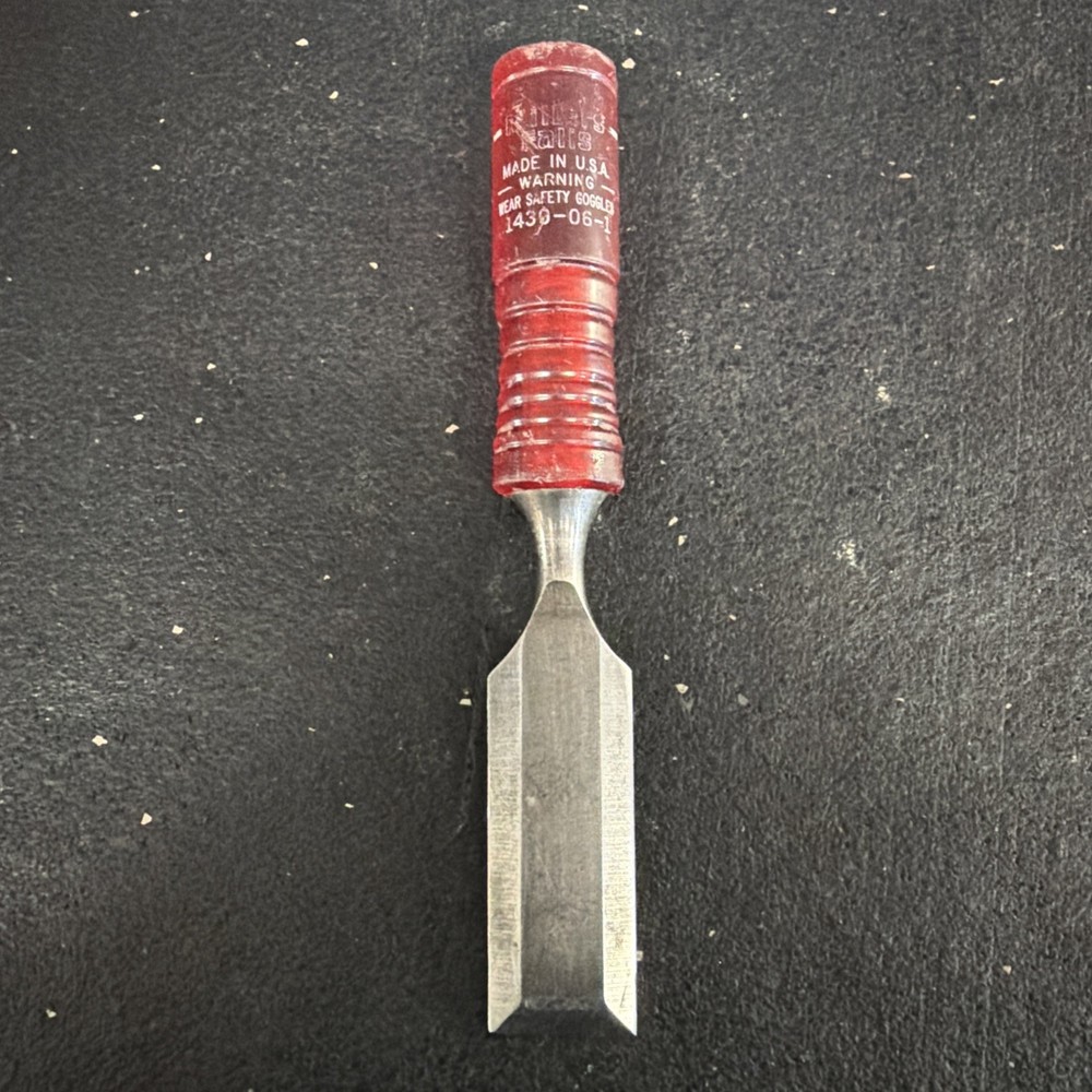 Millers Falls Red Handle Chisel - 1430-06-1 - USED