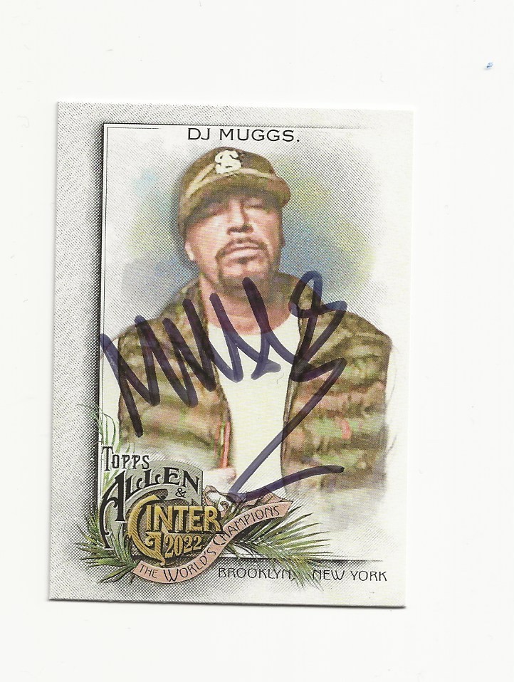 DJ    MUGGS       AUTOGRAPHED    CARD
