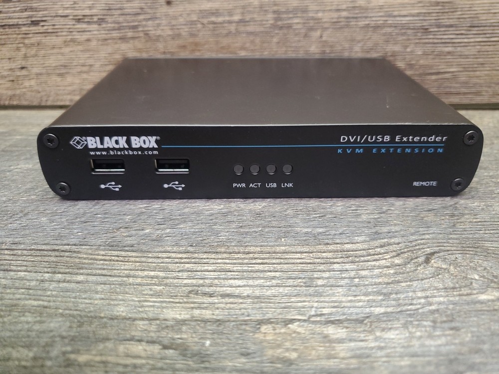 Black Box DVI-D USB SINGLE HEAD KVM Extender ACU5700A