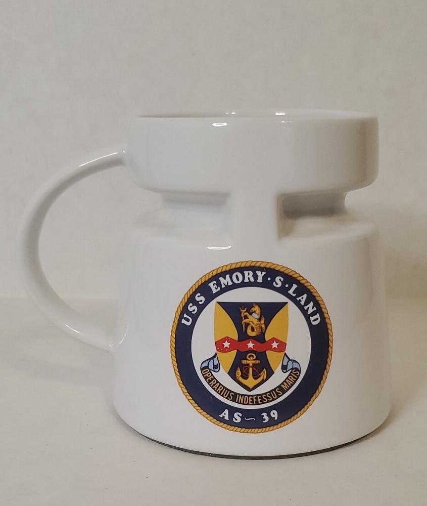 Uss Emory S Land As 39 Mug
