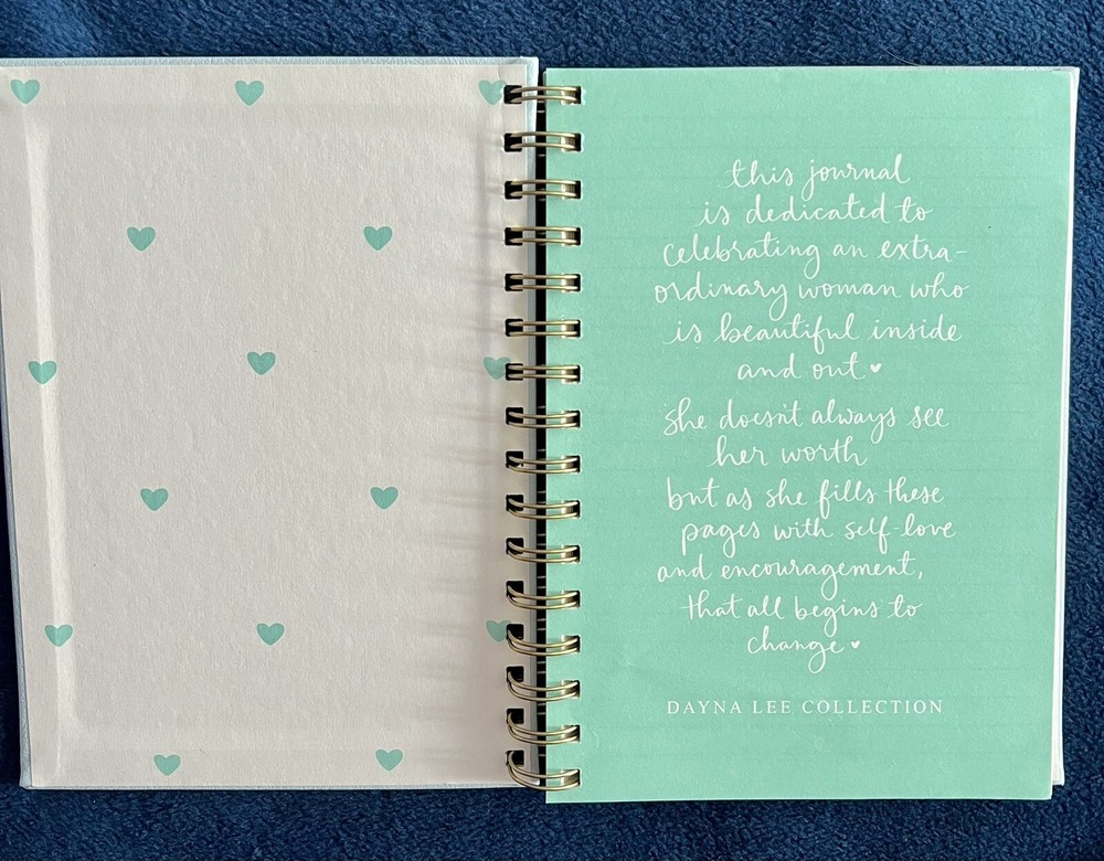 Notebook Hard Cover 6x8 Wire-bound Dayna Lee Collection