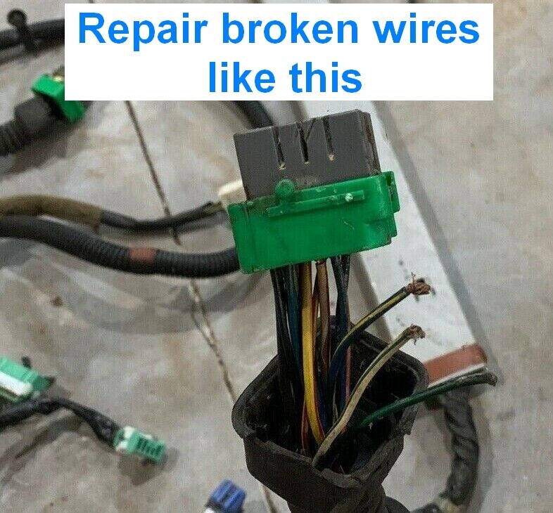 Fits Honda CRV 97-01 Door Jamb Harness Pigtail Connector Repair Plug Wiring Wire