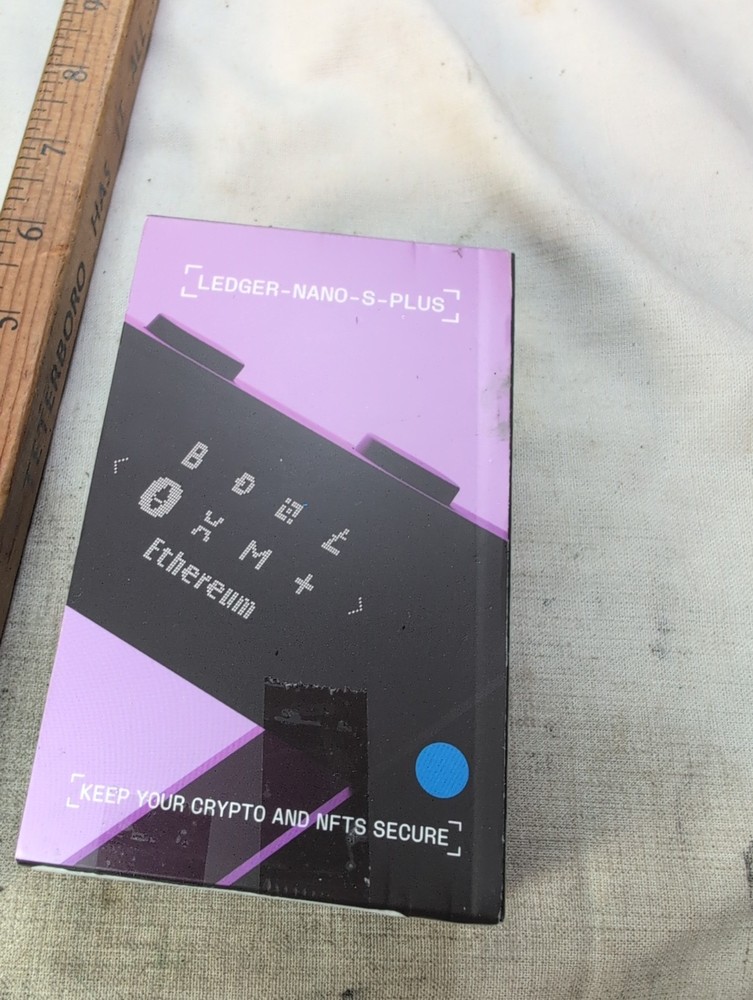 Ledger - Nano S Plus Crypto Hardware Wallet - Open Box - Distressed Packaging