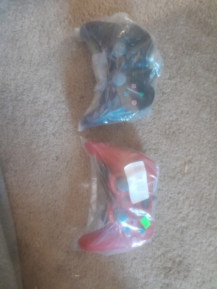 Snakebyte Basic Wired Controller Playstation Ps3 SB00733 Red & Black Replacement