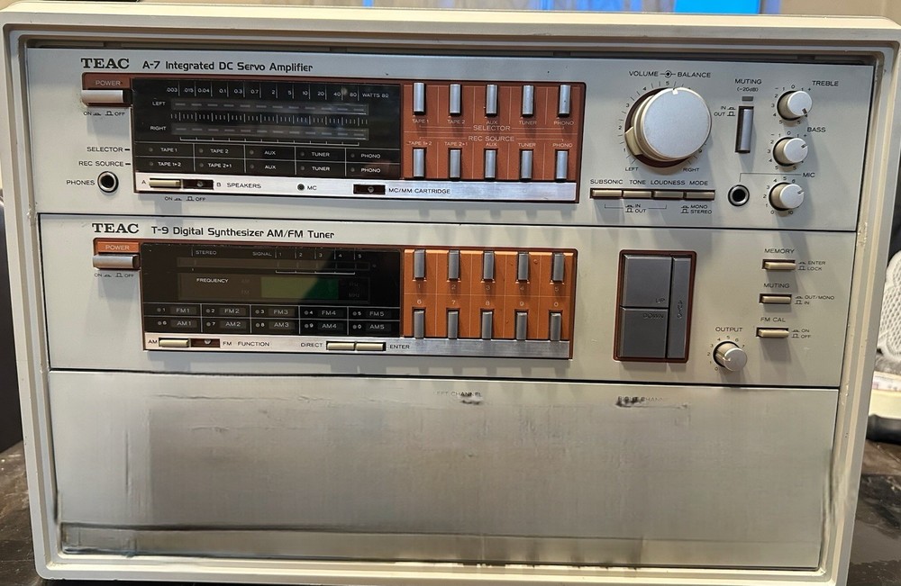 Teac T-9 Digital Synthesizer  , Teac A-7 System ( Read Description )